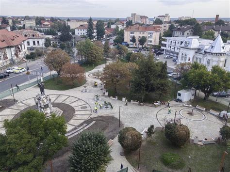 Târgu Jiu: Cum arată Parcul „Tudor Vladimirescu” 